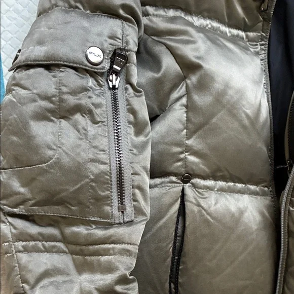 Puffer Ralph Lauren Gray fall winter coat - Picture 6 of 6